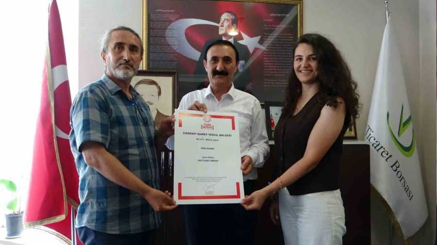 S�hke kavunu tescillendi