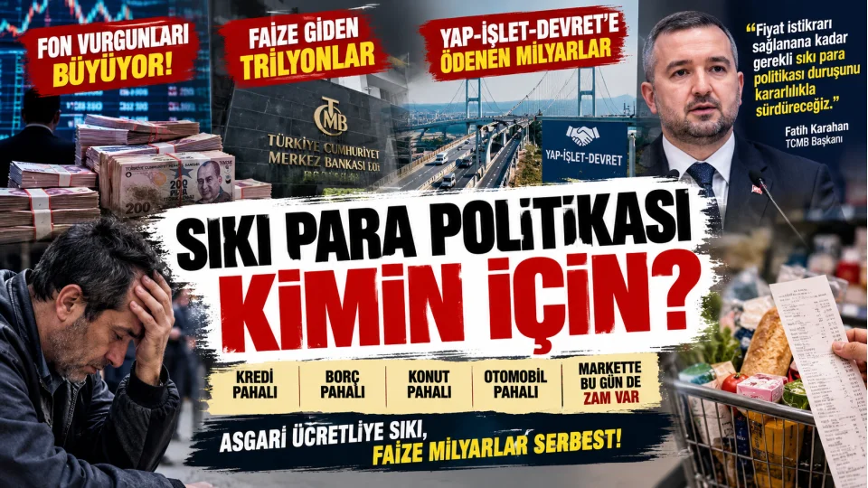 SIKI PARA POL�T�KASI K�M�N ���N?