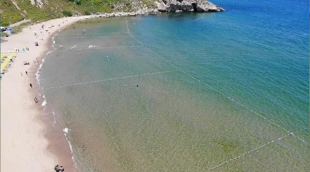 ile sahilinde bulunan maynlar imha edildi