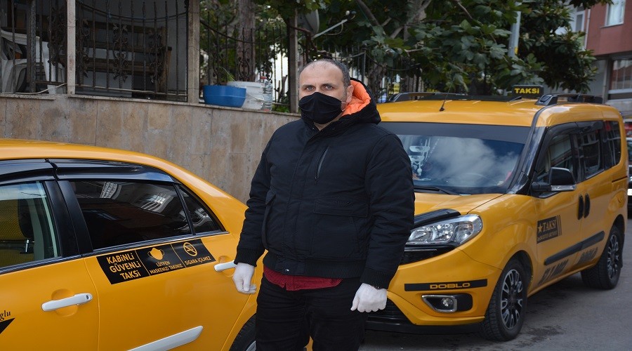 Sinoplu taksicimizin 'kabinli taksi' uygulamas� �rnek olsun