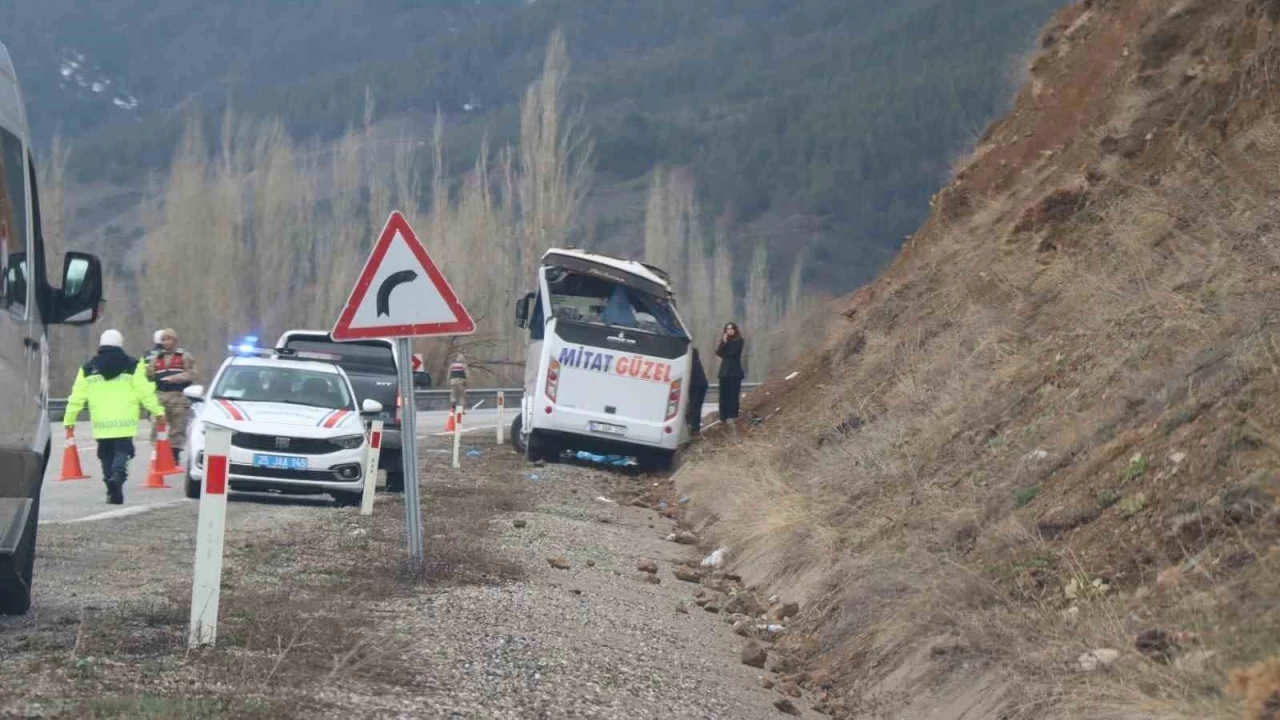Sivas'tan sonra Erzurum'dan da otobüs kaza haberi geldi