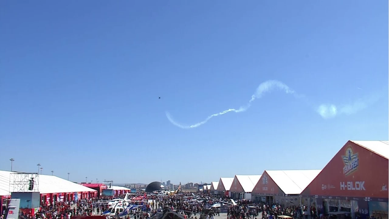 Solot�rk Teknofest'te nefesleri kesti