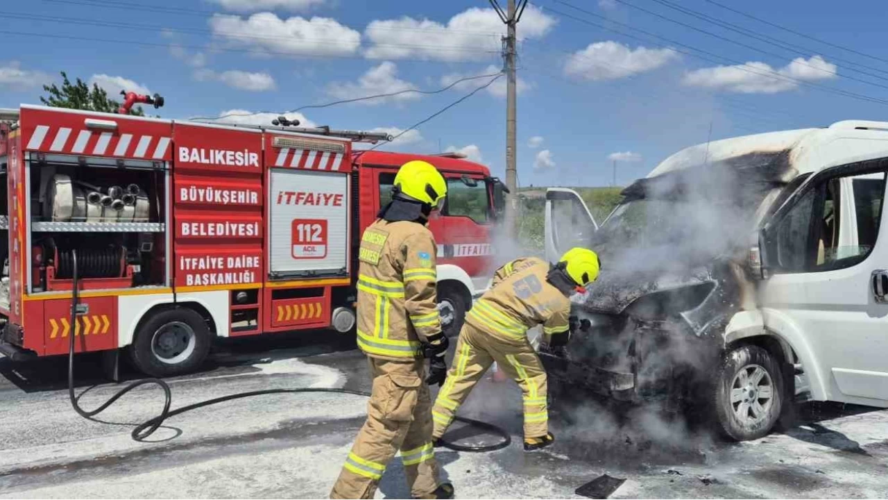 Susurluk'ta yang�n pani�e neden oldu