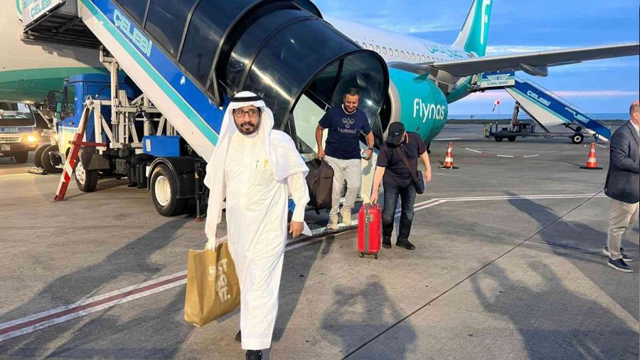 Suudi Arabistan'dan Trabzon'a ilk charter u�u�u