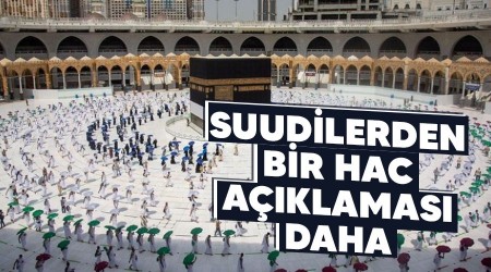 Suudilerden bir Hac açıklaması daha