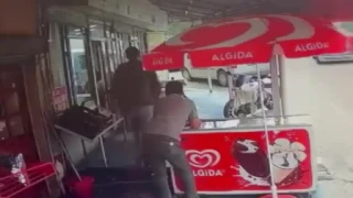 Tarsus'taki dehşet anları kameraya yansıdı