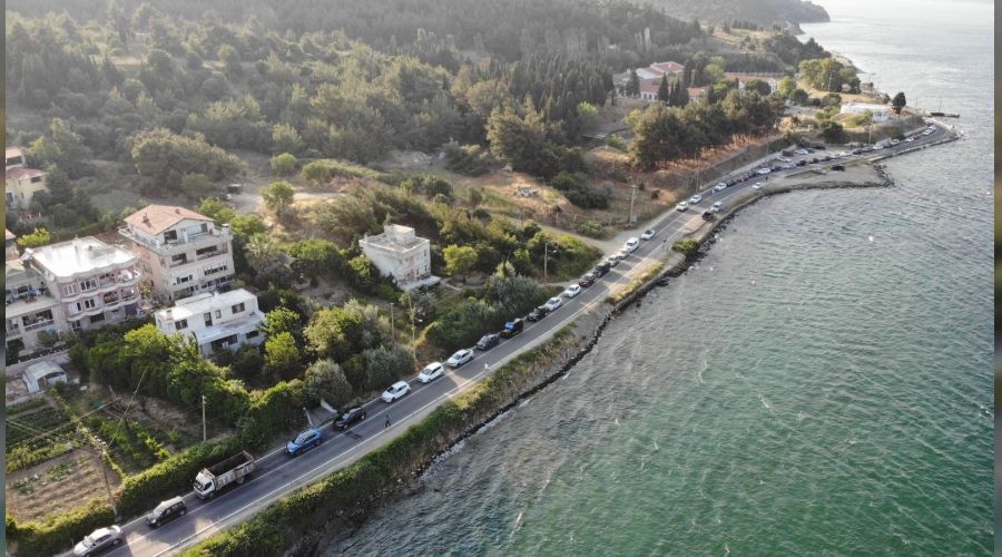 Tatilcilerin çileli yolculuğu başladı
