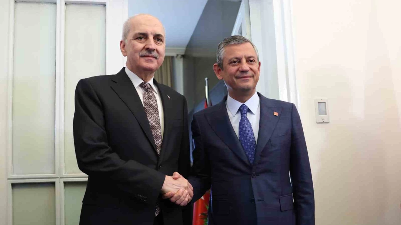 TBMM Ba�kan� Kurtulmu�, �zg�r �zel'i ziyaret etti