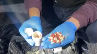 Torba torba uyuşturucu böyle bulundu