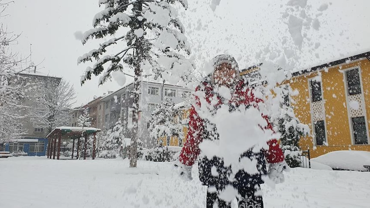 Trabzon'da 4 ilçedeki okullar tatil edildi