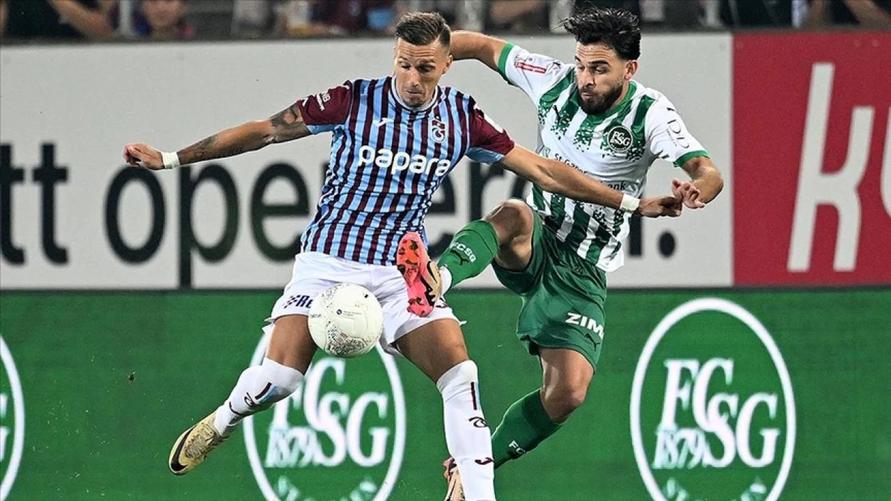 Trabzonspor evinde lige tutundu