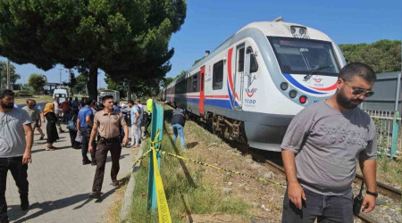 Trenin arpt adam hayatn kaybetti
