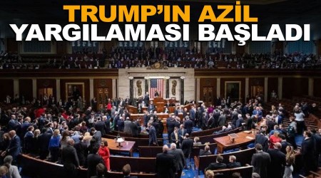 Trump'ın azil yargılaması başladı