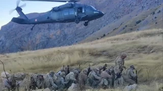 Tunceli'de 13 mağara ve 17 sığınakta malzemeler ele geçirildi