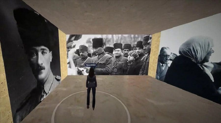 Türk mühendislerden "metaverse"de 10 Kasım anması
