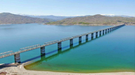 Türkiye'nin en uzun demir yolu köprüsü