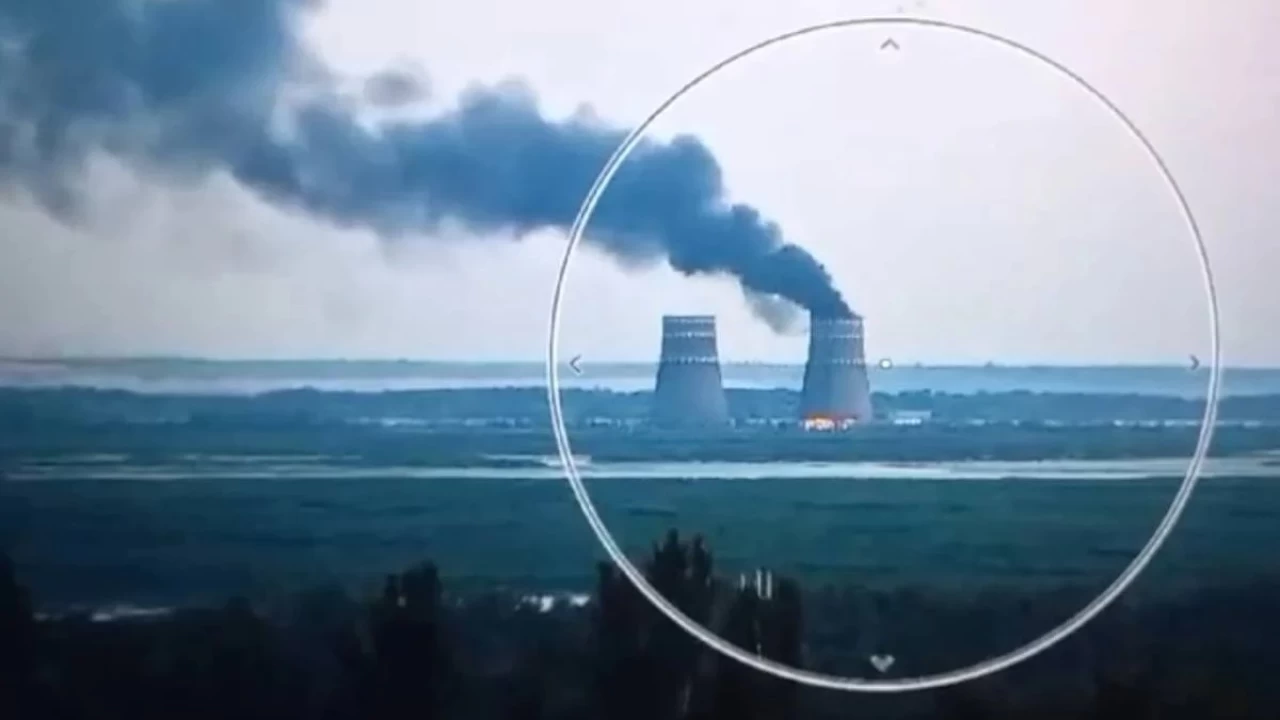 UAEA: Zaporijya N�kleer G�� Santrali yang�ndan etkilenmedi