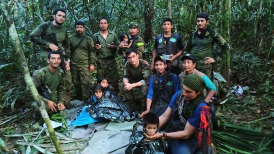 Uçak kazasından kurtulan çocuklara 40 gün sonra ulaşıldı