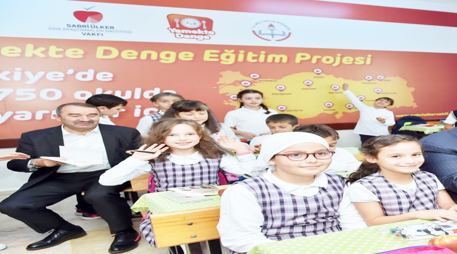 �lker'den Yemekte Denge E�itim Projesi