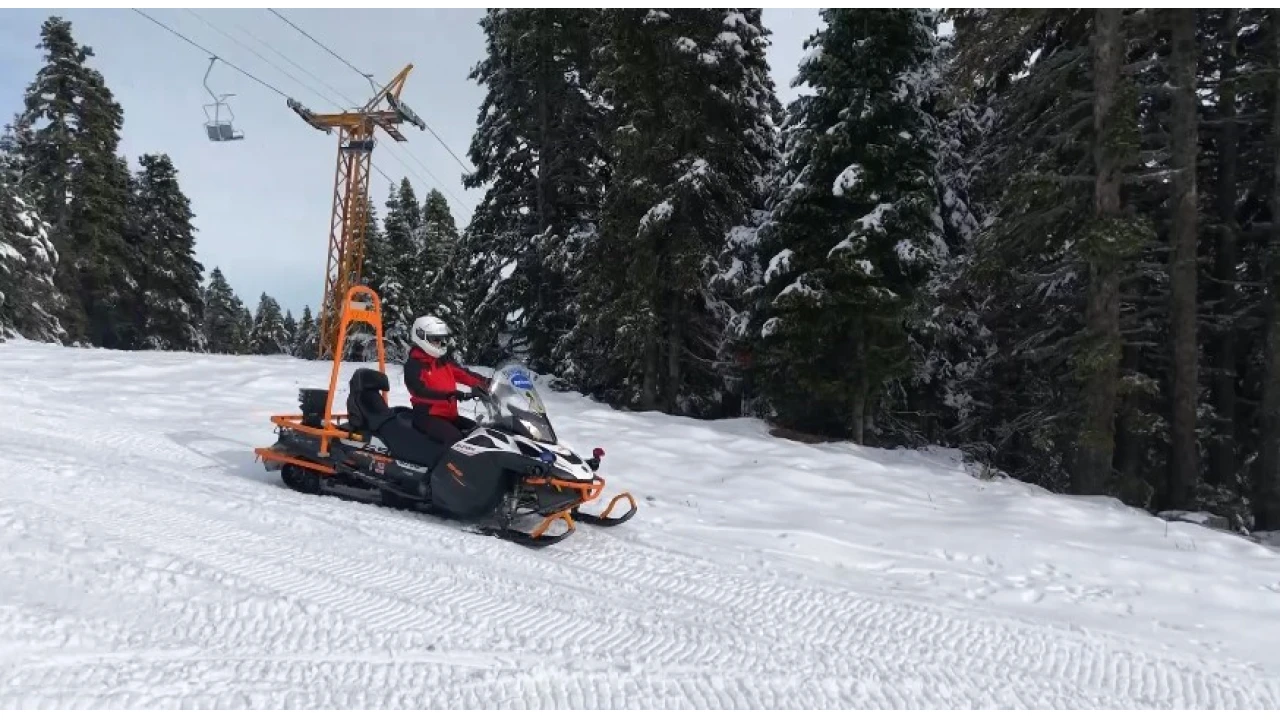 Uludağ'da sezon öncesi hazırlıklar tam gaz