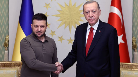 Vahdettin kknde Erdoan - Zelensky grmesi