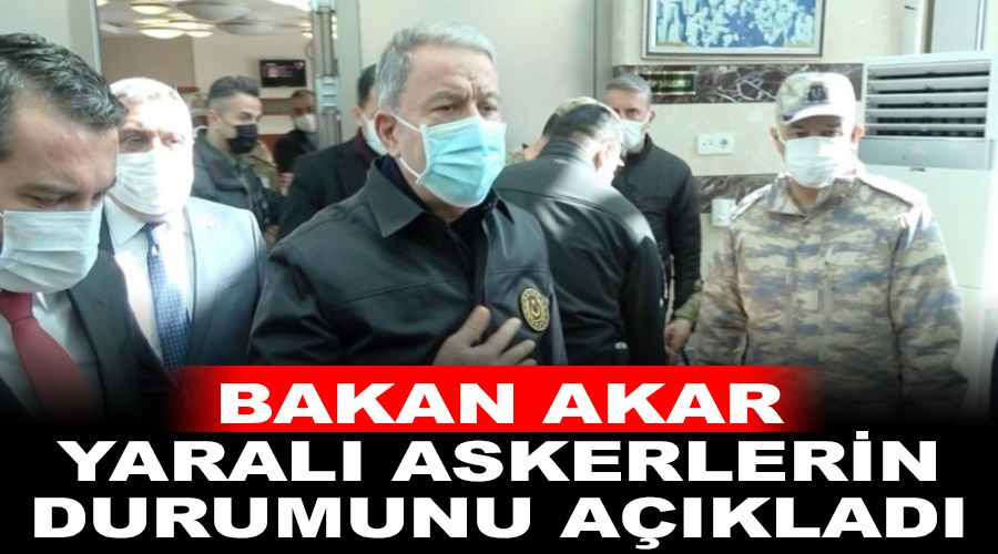 'Yaralıların durumu şu an iyi ve kontrol altında'