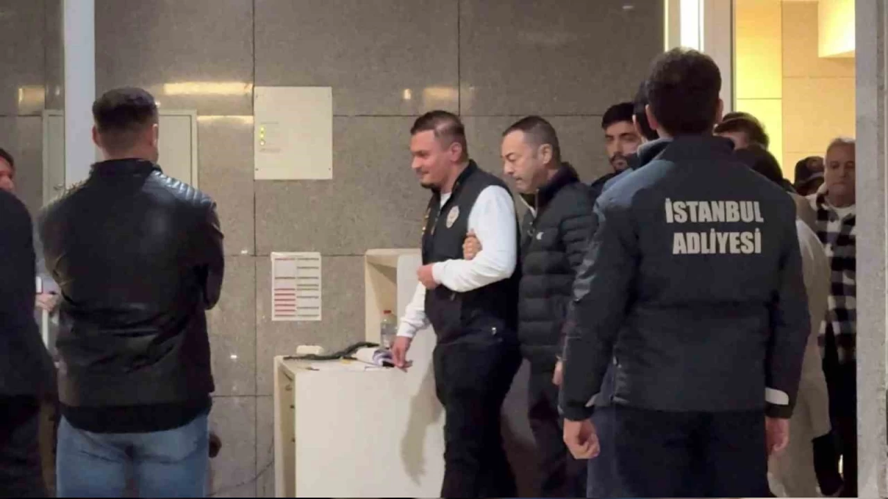 Yasa dışı bahis operasyonunda gözaltına alınan ünlüler adliyeye getirildi