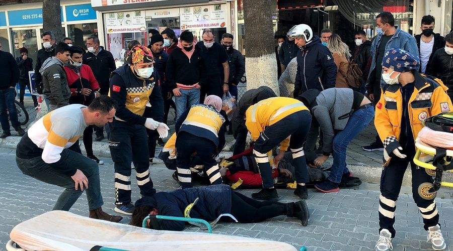 Yayaya çarpan sürücü hayatını kaybetti