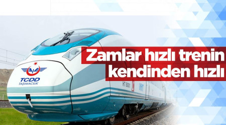 Zamlar hızlı trenin kendinden hızlı