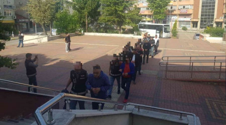 Zonguldak'ta 'Müsilaj' operasyonu: 8 tutuklu
