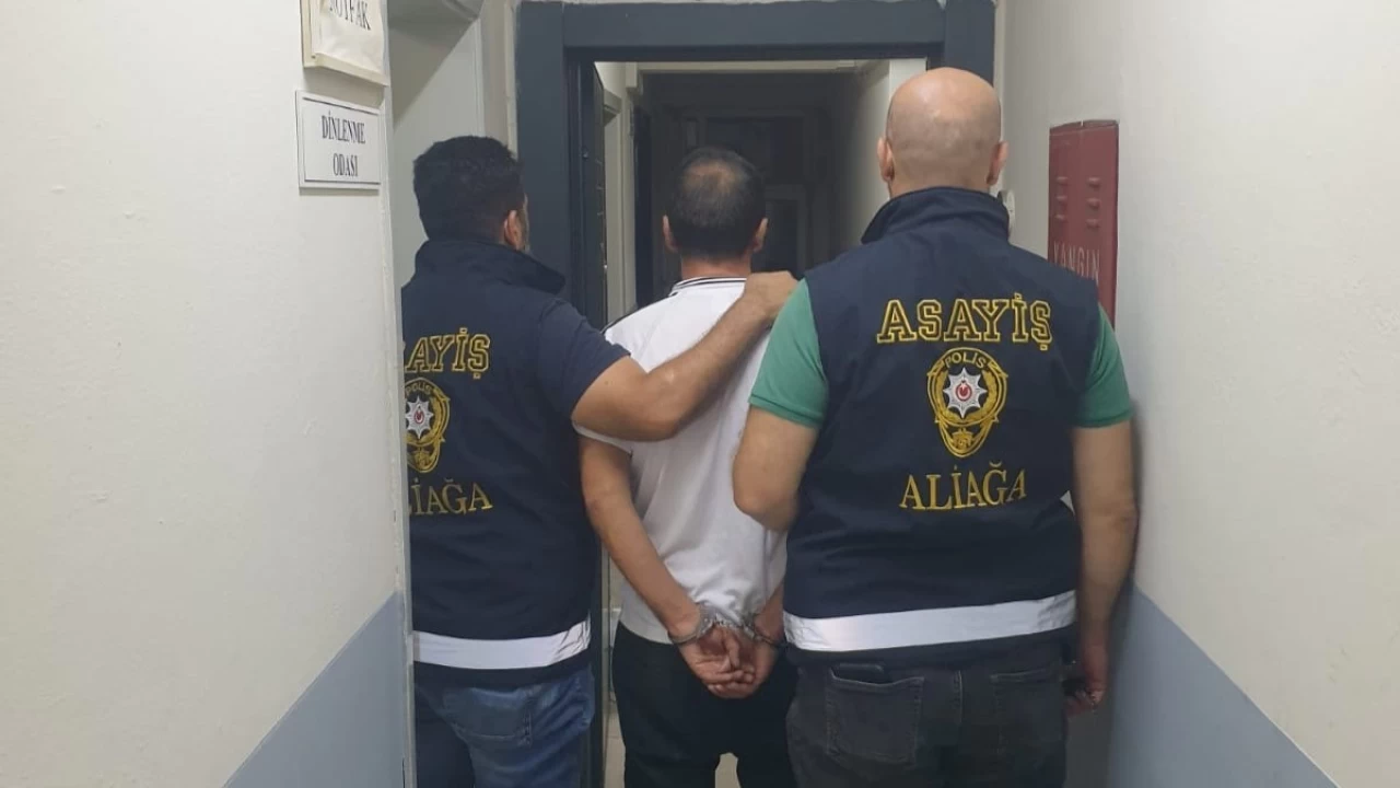 20 yıl hapis cezası bulunan cezaevi firarisi İzmir'de yakalandı