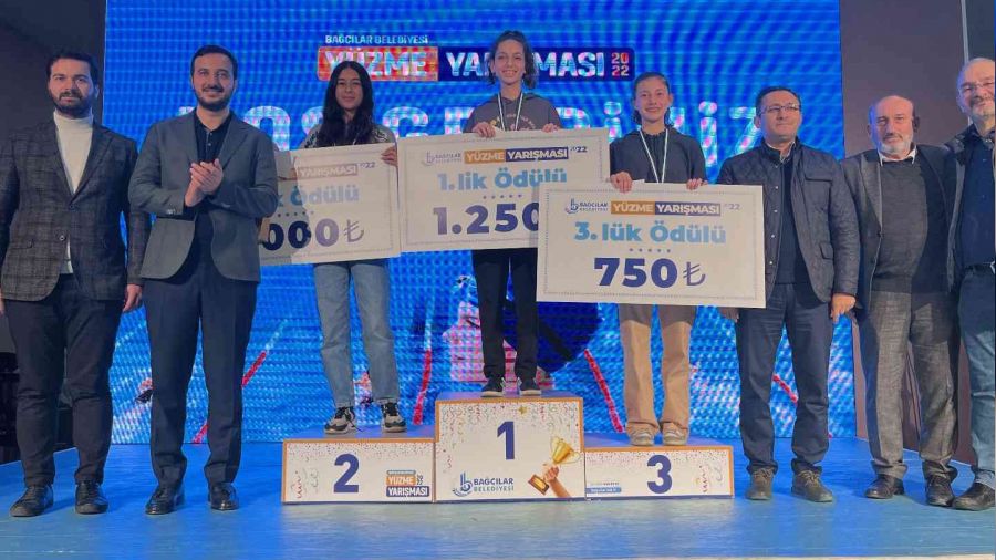 5'inci Bağcılar Belediyesi Yüzme Yarışması'nda şampiyonlar belli oldu