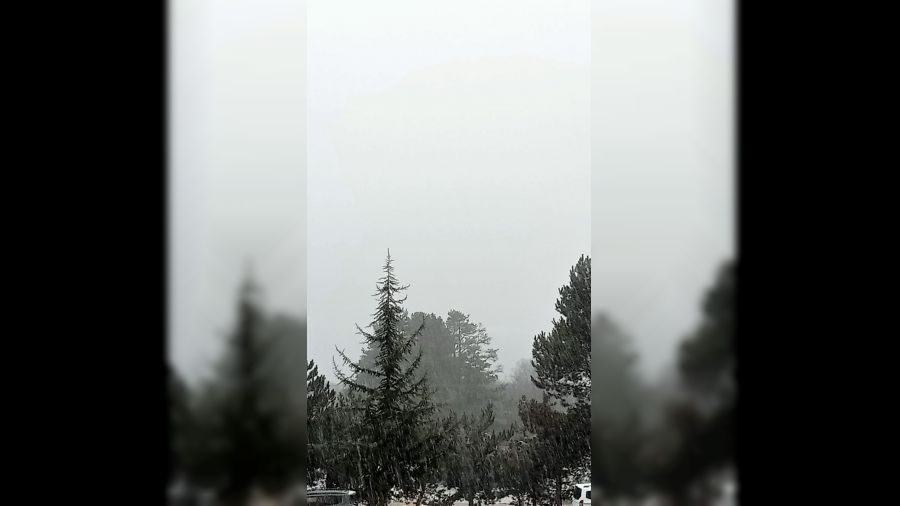 Abant�ta kar ya���� ba�lad�