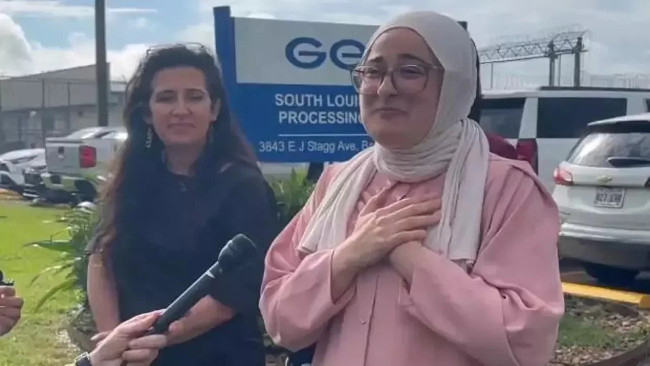 ABD'de serbest bırakılan Rümeysa Öztürk: 'Çok heyecanlıyım'