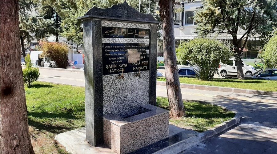 Adyaman'da yaptrlan ehit emesi duygulandrd