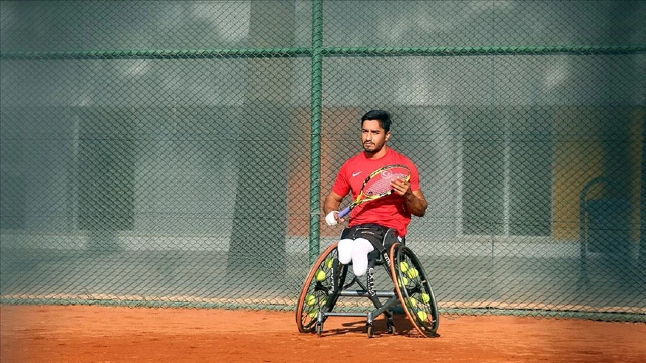 Ahmet Kaplan, Wimbledon'da yar finale ykseldi