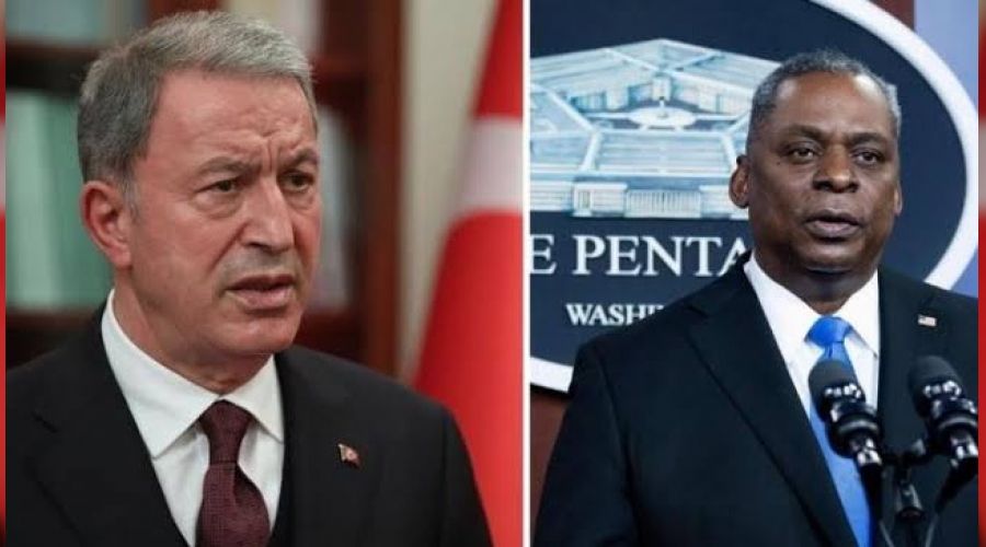 Akar, ABD Savunma Bakanı Austin ile görüştü