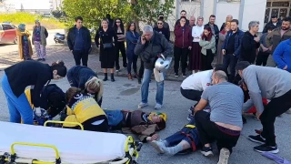Antalya'daki kazada 2 genç kız ağır yaralandı
