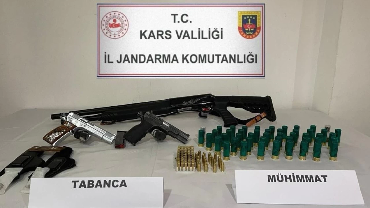 Arpa�ay'da silahla 3 ki�iyi yaralayan �ah�s yakaland�