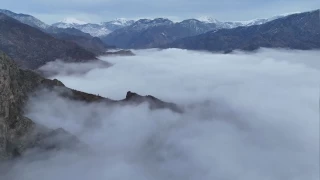 Artvin'de bulutlarn dans