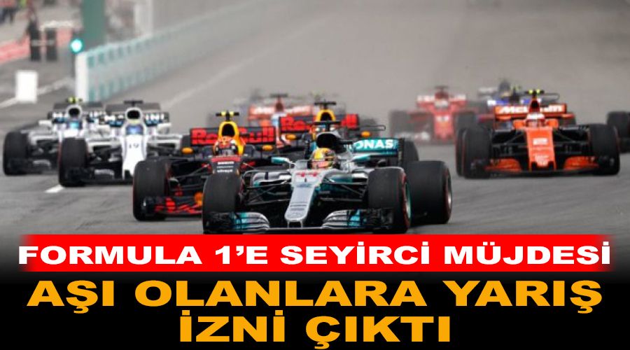 Aşı olanlara yarış izni çıktı