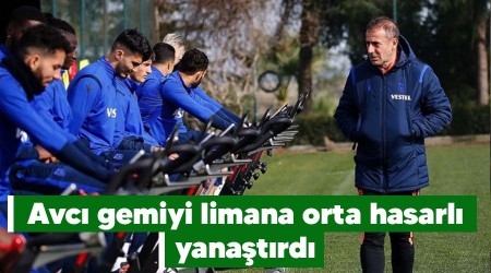 Avcı gemiyi limana orta hasarlı yanaştırdı