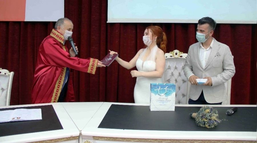 Bağcılar'da 2020'de 4 bin 450 nikah kıyıldı