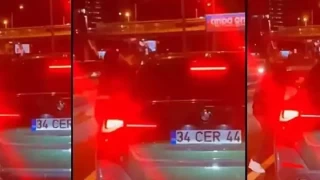 Bakırköy'de kadın sürücüye saldıran "trafik zorbası" yakalandı