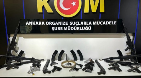 Başkent'te silah kaçakçılarına operasyon