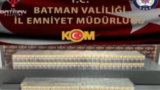 Batman'da kaçak sigara operasyonu