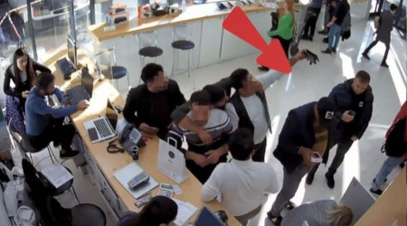 Batum'da iphone hırsızlığı: Mağaza 'Türk vatandaşı' dedi, bin dolar ödül koydu