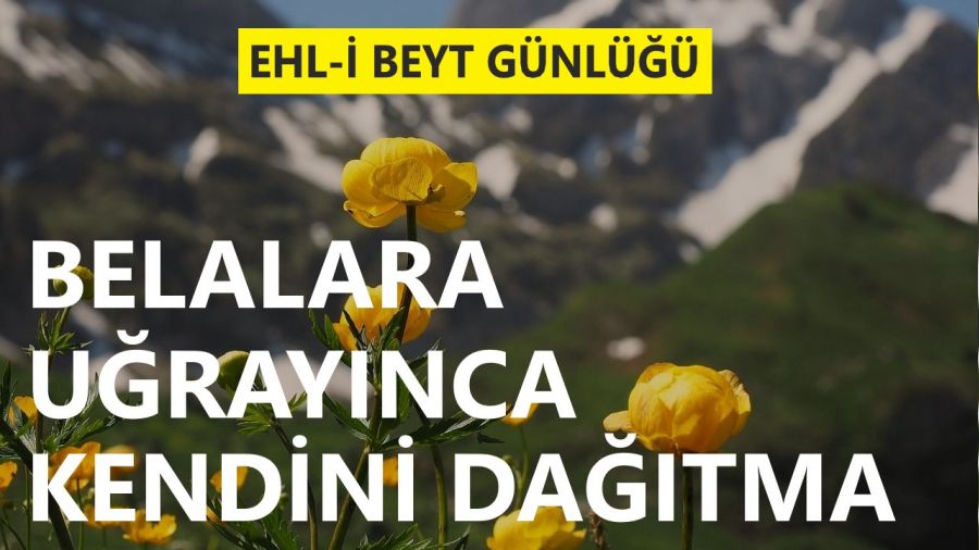 Belalara uraynca kendini datma!