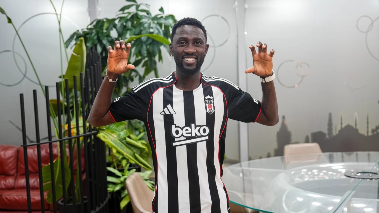 Beikta'n transfer gndemindeki Ndidi, stanbul'a geldi