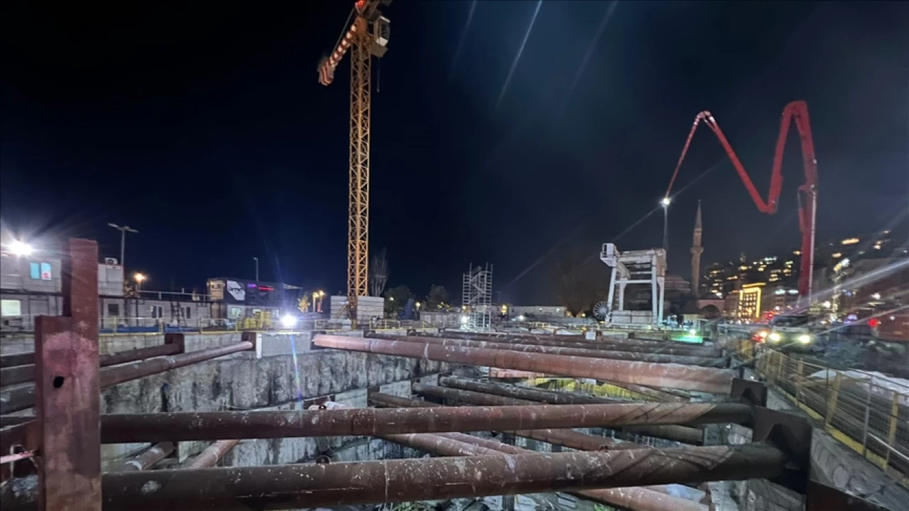 Beyoğlu'nda çöken metro inşaatında iskelesinden acı haber